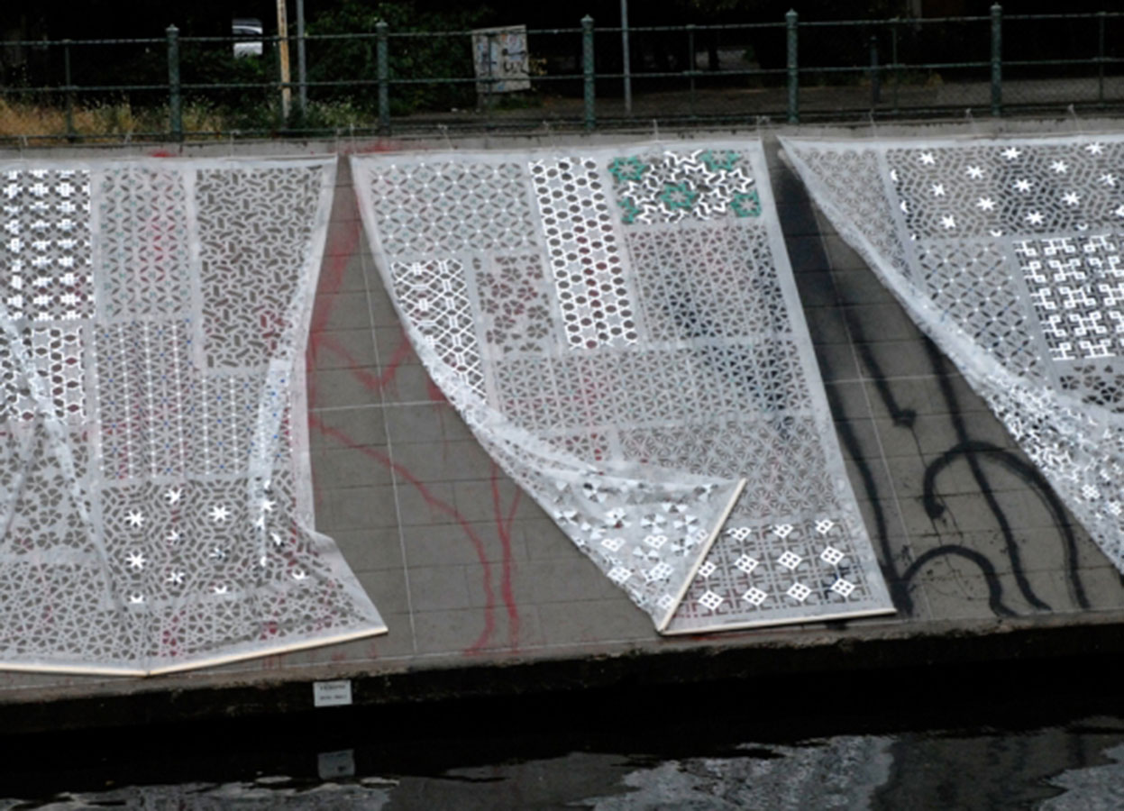 LUXUS PUR, Installation, Folien 6,5x12m