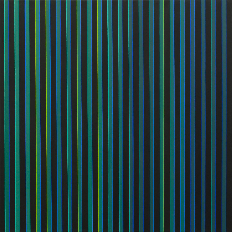 LINIO III 2016, Acryl auf Leinwand, 100X100CM