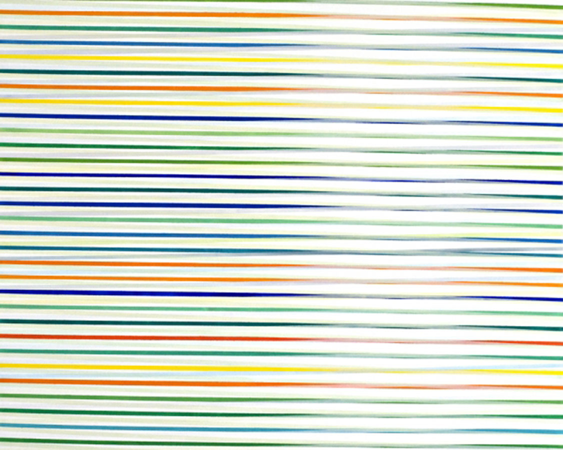 TWIST XI 2011, Acryl auf MDF, 80x100 cm