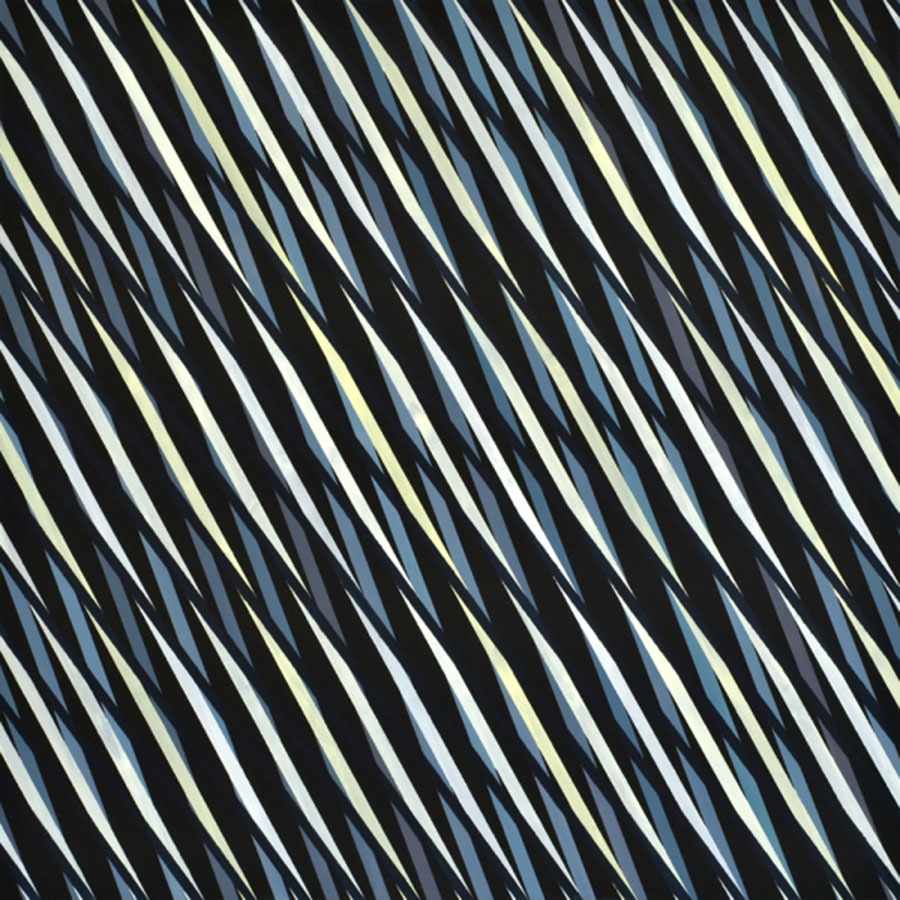 NOISY TWISTED II 2013, Acryl auf MDF, 80x80 cm