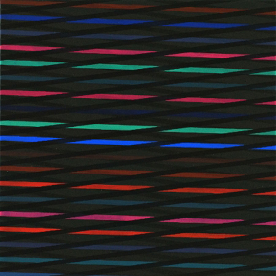 TWIST IX, Acryl auf Leinwand, 50x50 cm