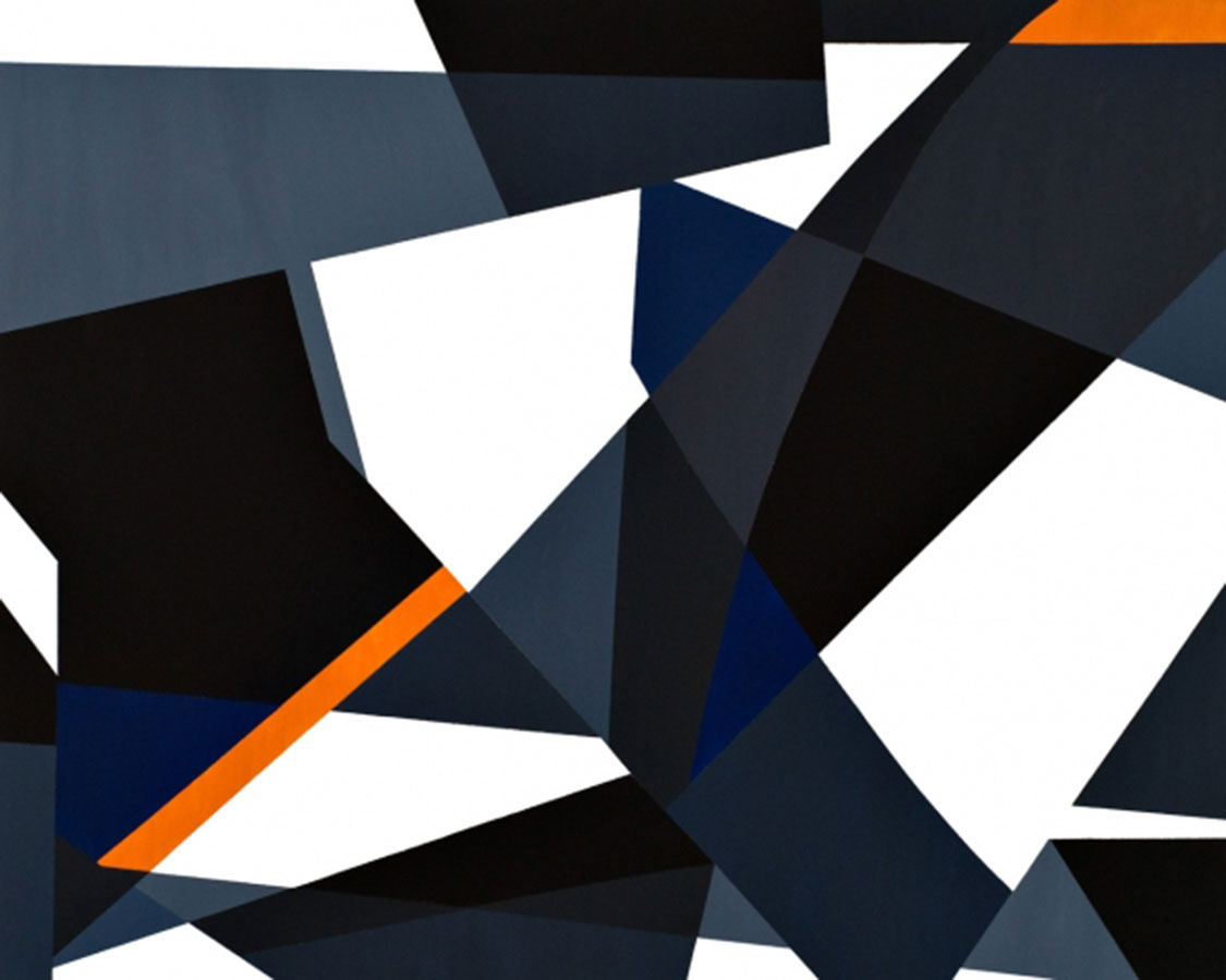 UNTITLED 2009, Acryl auf MDF 80x100 cm