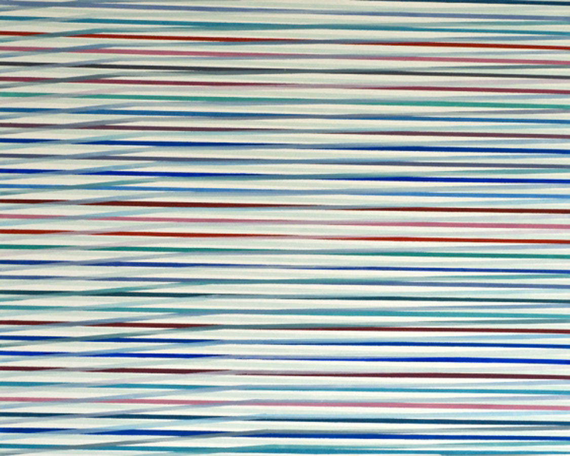 TWIST III 2011, Acryl auf MDF, 80x100 cm