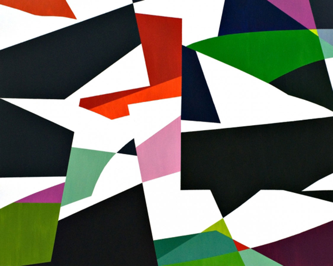 UNTITLED 2009, Acryl auf MDF 80x100 cm