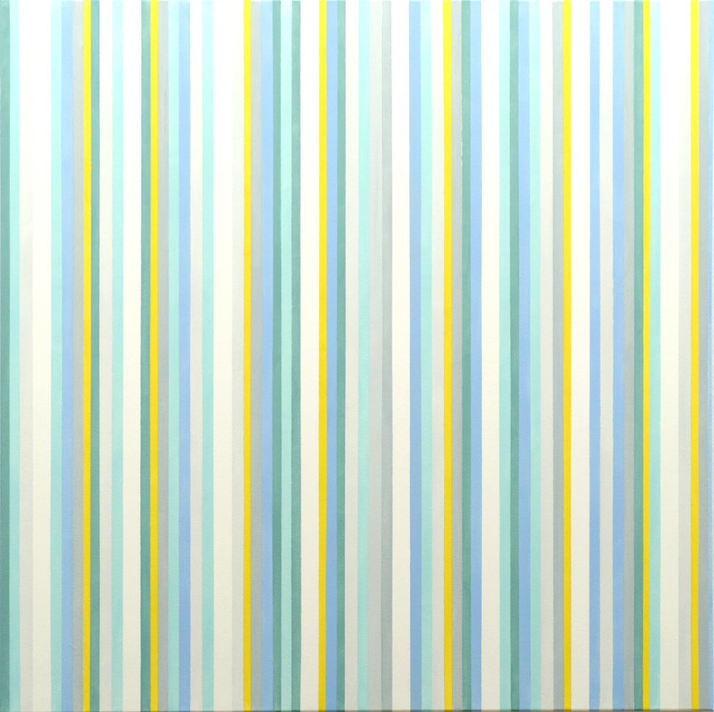 LINIO V 2021, Acryl auf Leinwand, 100x100cm