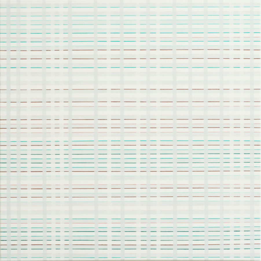 KOMPOSITION I 2016, Acryl auf Leinwand, 100x100 cm